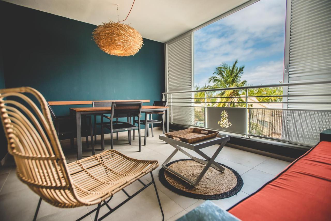 Escale Tropicale, Appart Vue Mer A 2 Min Du Lagon Apartment Saint-Gilles-les-Bains Exterior photo